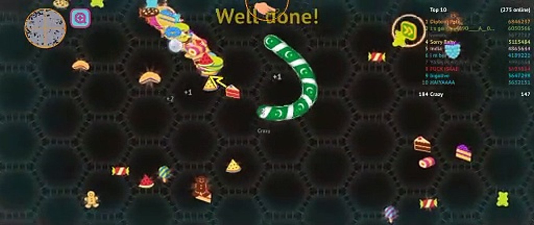Wormate.io Game Play 114 - video Dailymotion