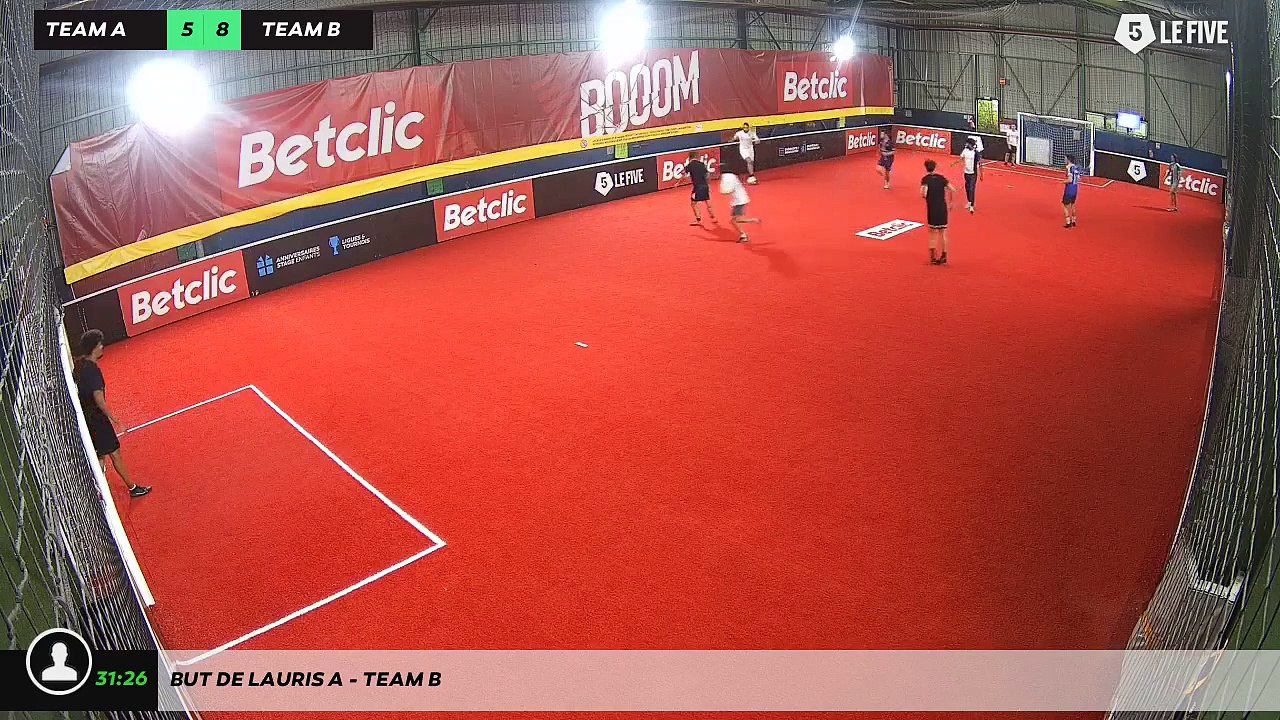 But de Lauris A - Team B