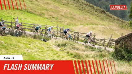 Stage Highlights in 1' - Stage 15 - La Vuelta 2024