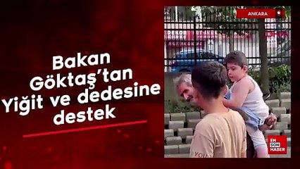 İstanbul'daki hasta çocuk ve dedesine Bakanlık sahip çıktı