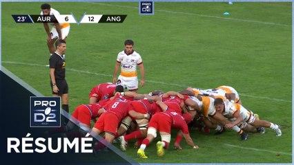 PRO D2 Saison 2024-2025 J01 - Résumé Stade Aurillacois - Soyaux-Angouleme XV