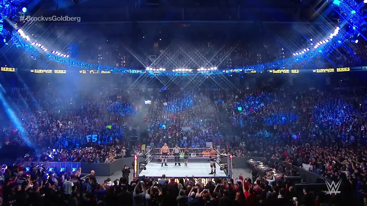FULL MATCH | Goldberg vs. Brock Lesnar | Survivor Series 2016