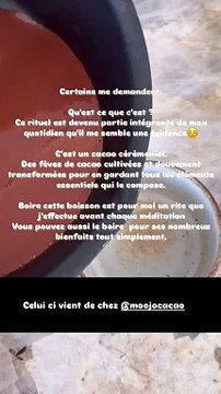 En story, elle a ainsi détaillé le processus de ce rituel ainsi que les questions fréquemment posées par ses abonnés.Tatiana Silva, Instagram