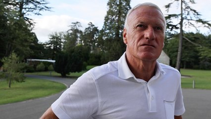Le staff des Bleus à Clairefontaine