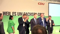 Hochrechnungen: CDU gewinnt Sachsen-Wahl knapp vor AfD