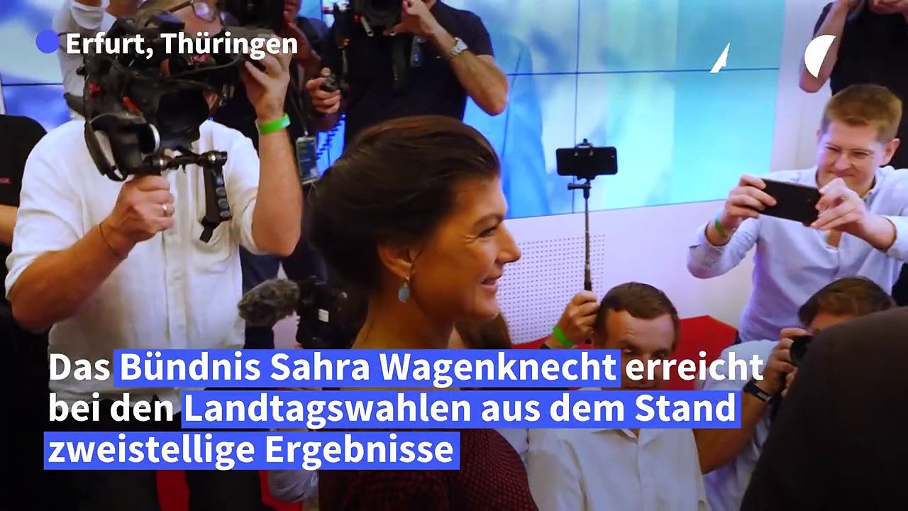 Wagenknecht nach Landtagswahlen: 'Wir haben Geschichte geschrieben'
