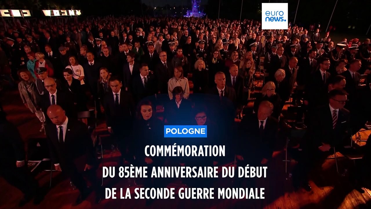 La Pologne a commémoré le 85 anniversaire du début de la Seconde guerre mondiale