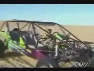 Nine Year Old Drives Dune Buggy