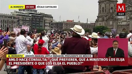 AMLO hace consulta con simpatizantes: ¿qué ministros los elija el presidente o el pueblo?