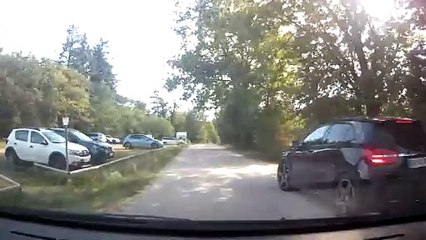 Montagne des singes la sortie du parking