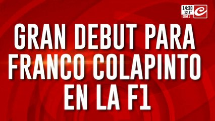 Gran debut para Franco Colapinto en la Fórmula 1: terminó 12° en el gran premio de Italia