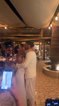 Γάμος Βαλαβάνη – Μόργκαν: Ο πρώτος χορός των νεόνυμφων, το φιλί & η πρώτη ανάρτηση της νύφης