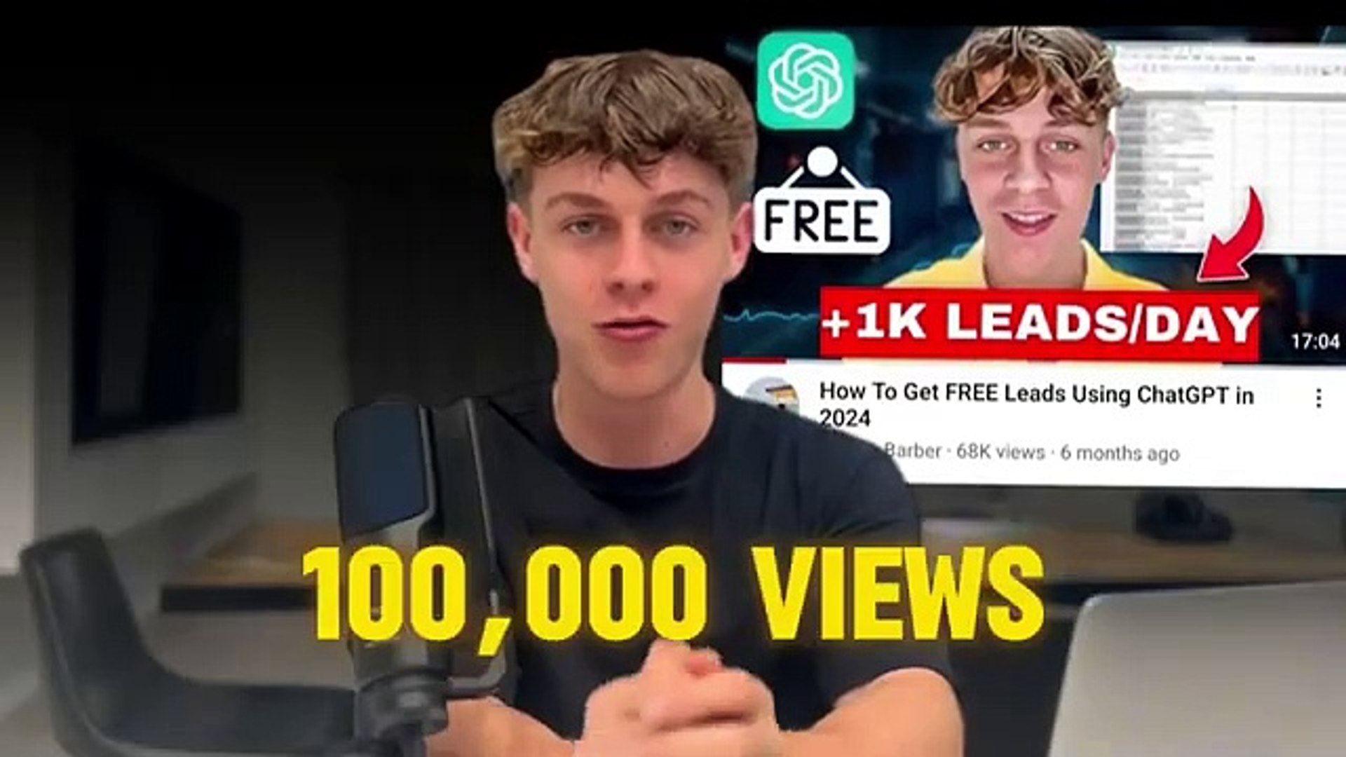 ⁣How To Get Free Unlimited Leads Using Chatgpt Strategy