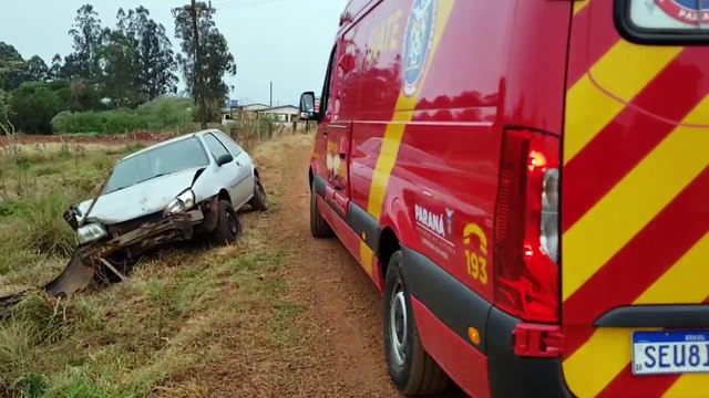 Idoso sofre mal súbito e se envolve em acidente na Avenida das Pombas