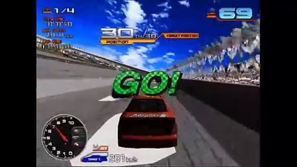 Los increbles - Mr. Increible vs. Vigilantes de Syndrome - Sega NASCAR racing (Hikaru) Demul 0.581 - Tallageda Superspeedway (Fastversión)