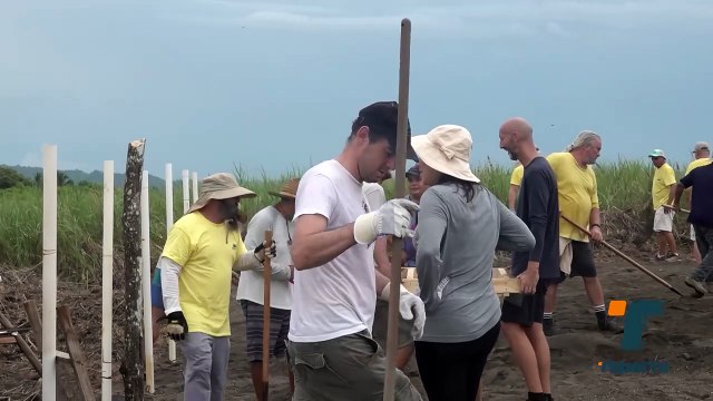Luchan por la preservación de las tortugas marinas en Isla Cañas