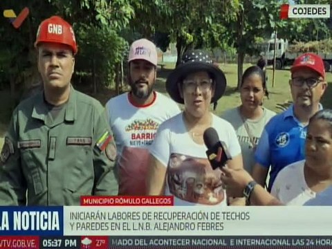 Cojedes | Bricomiles inician recuperación de la infraestructura del L.N.B. Alejandro Febres