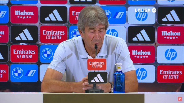 PELLEGRINI, rueda de prensa COMPLETA | REAL MADRID 2- BETIS 0