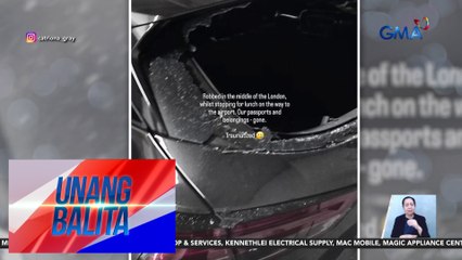 Catriona Gray, nanakawan ng passport at iba pang gamit sa London | Unang Balita