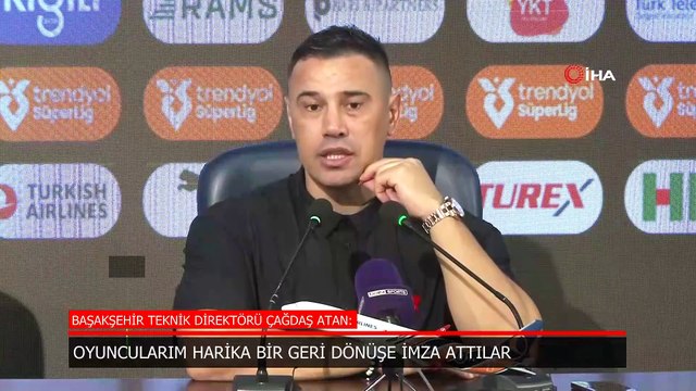 Çağdaş Atan: Galibiyetin mimarı oyuncularım