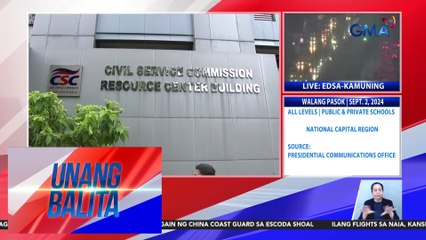 2024 government job fair ng CSC, simula na ngayong araw hanggang September 6 | Unang Balita