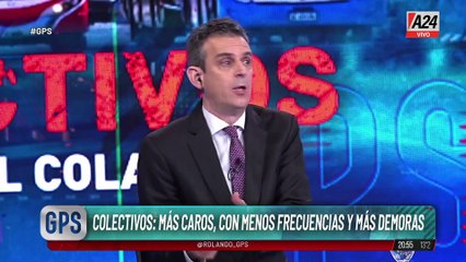 AUMENTO DE COLECTIVOS: "ESTO TERMINA EN UN ESTALLIDO SOCIAL", Rubén Pollo Sobrero