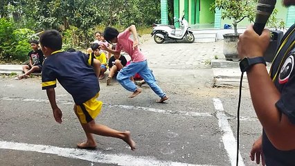 Lomba Balap Trenggiling Lingk.Pulerejo HUT RI ke 79