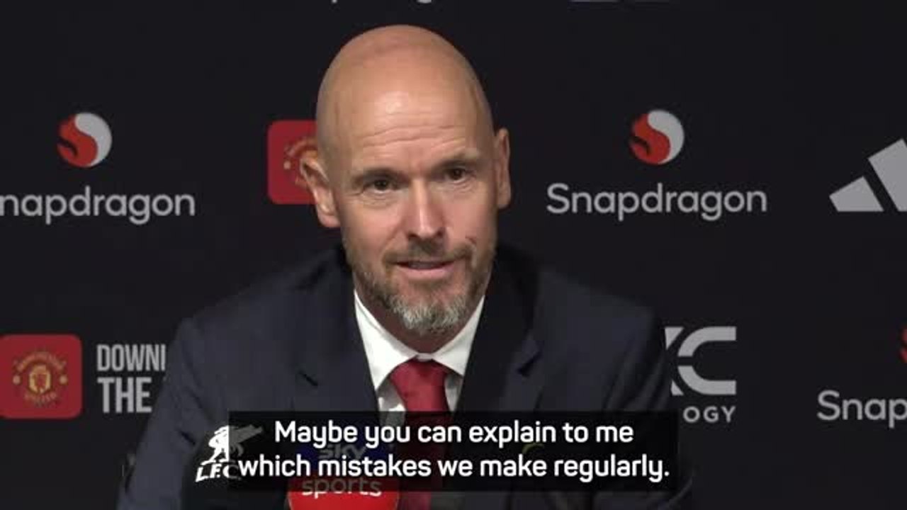 Ten Hag receives backlash in heated exchange with journalist