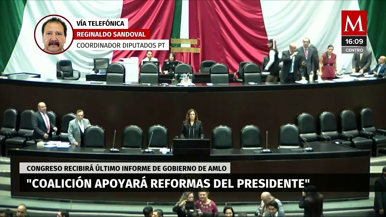 "Coalición apoyará las reformas del presidente": Reginaldo Sandoval