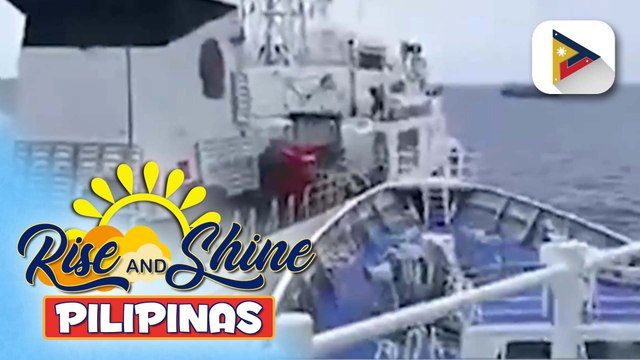 BRP Teresa Magbanua ng PCG, napinsala matapos banggain ng barko ng China