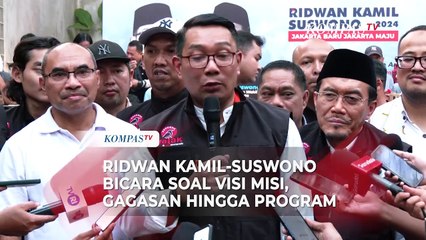 下载视频: Ridwan Kamil-Suswono Bicara Soal Visi Misi, Gagasan Hingga Program di Jakarta