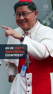 Why Cardinal Tagle is part of Pope Francis’ Asia-Pacific tour