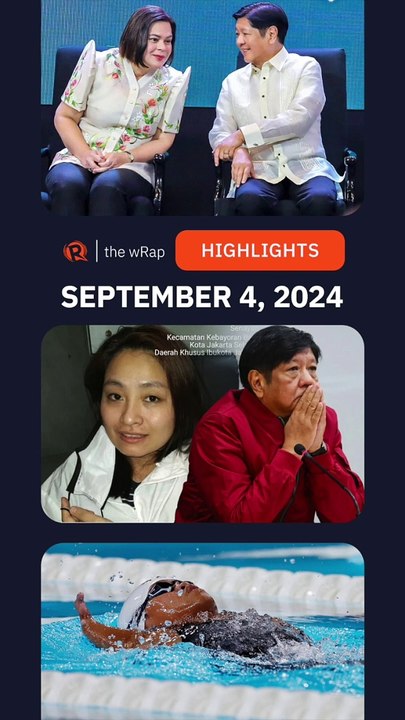 Today's headlines: Alice Guo, Marcos & Duterte, Filipino paralympians | The wRap | September 4, 2024