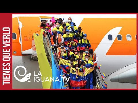 Ya están en Venezuela los campeones y medallistas paralímpicos: Así llegaron a Maiquetía