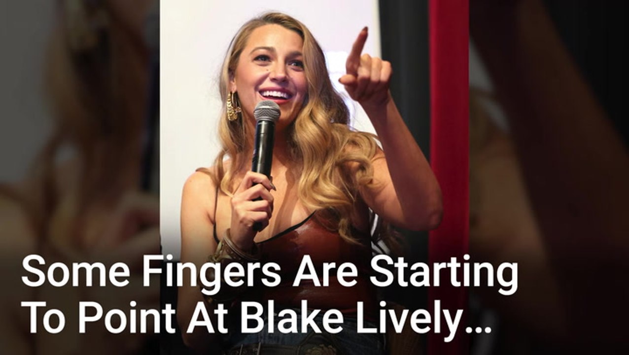 Some Fingers Are Starting To Point At Blake Lively As More 'It Ends With Us' Insiders Talk About The Behind The Scenes Drama