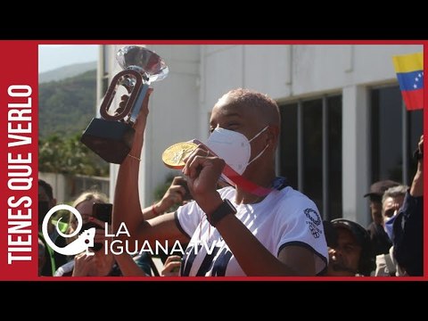 Van a venir muchos diamantes y medallas : Yulimar Rojas al llegar a Venezuela