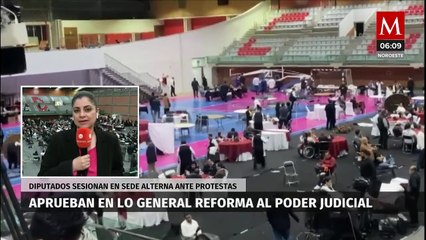 Diputados aprueban en lo general reforma judicial