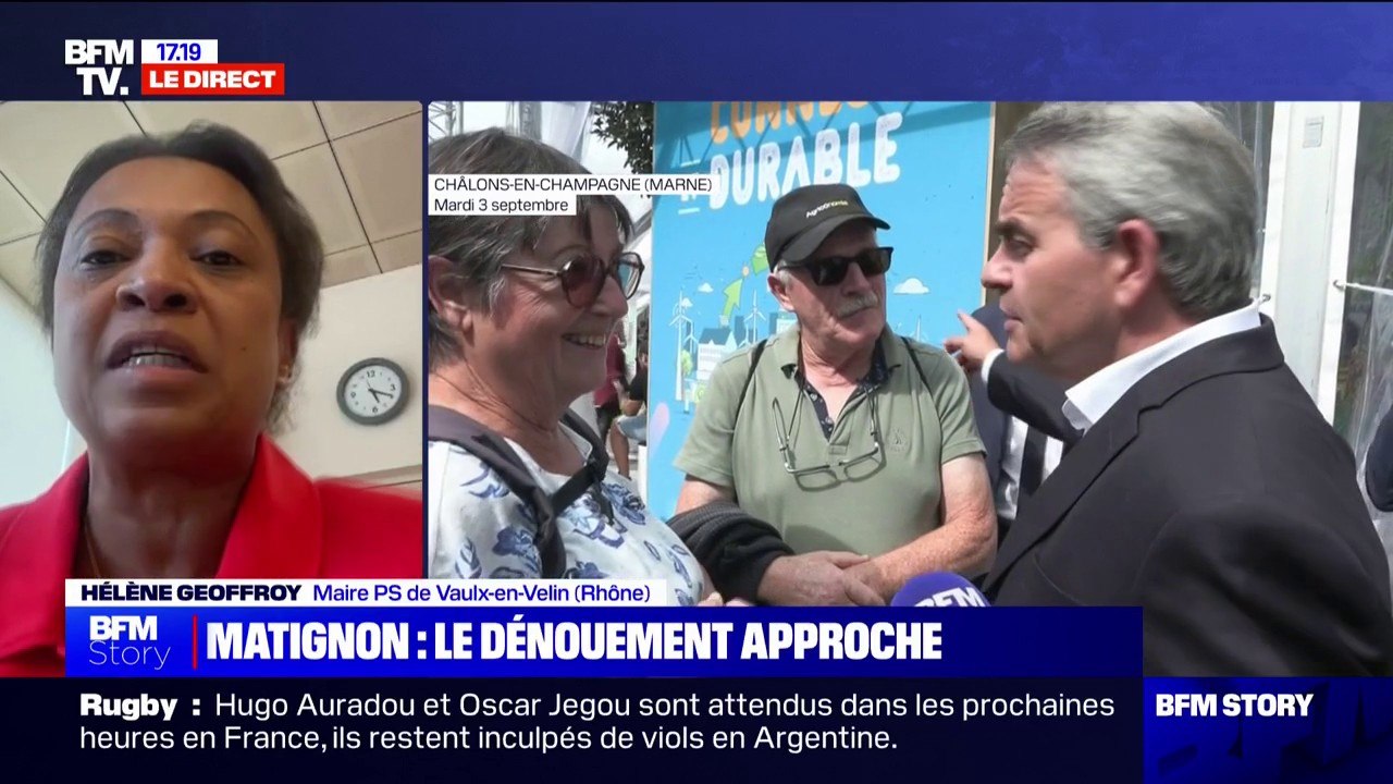 Hélène Geoffroy (PS): "Si le sujet c'est faire le programme LR, il n'y aura pas d'autre choix pour la gauche de censurer Xavier Bertrand"