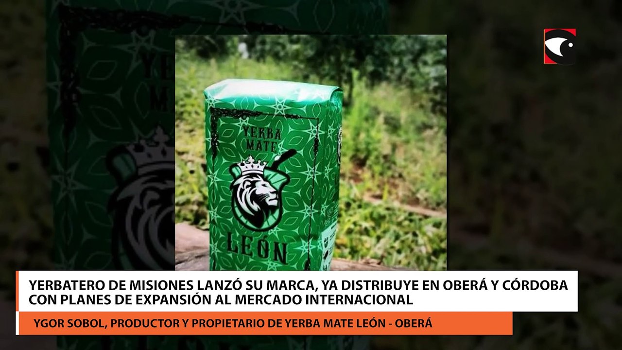 Yerbatero de Misiones lanzó su marca, ya distribuye en Oberá y Córdoba con planes de expansión al mercado internacional