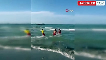 22 yaşındaki genç, boğulmaktan son anda kurtarıldı