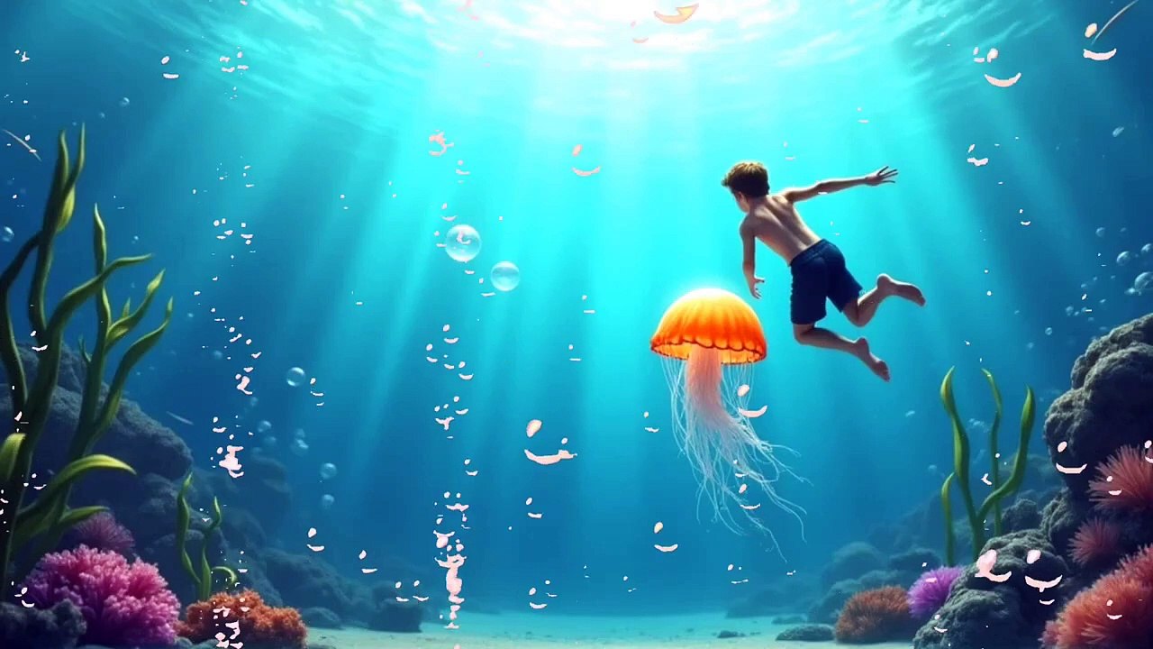 "Lofi Jellyfish Vibes: Relaxing Piano for Sleep & Study"