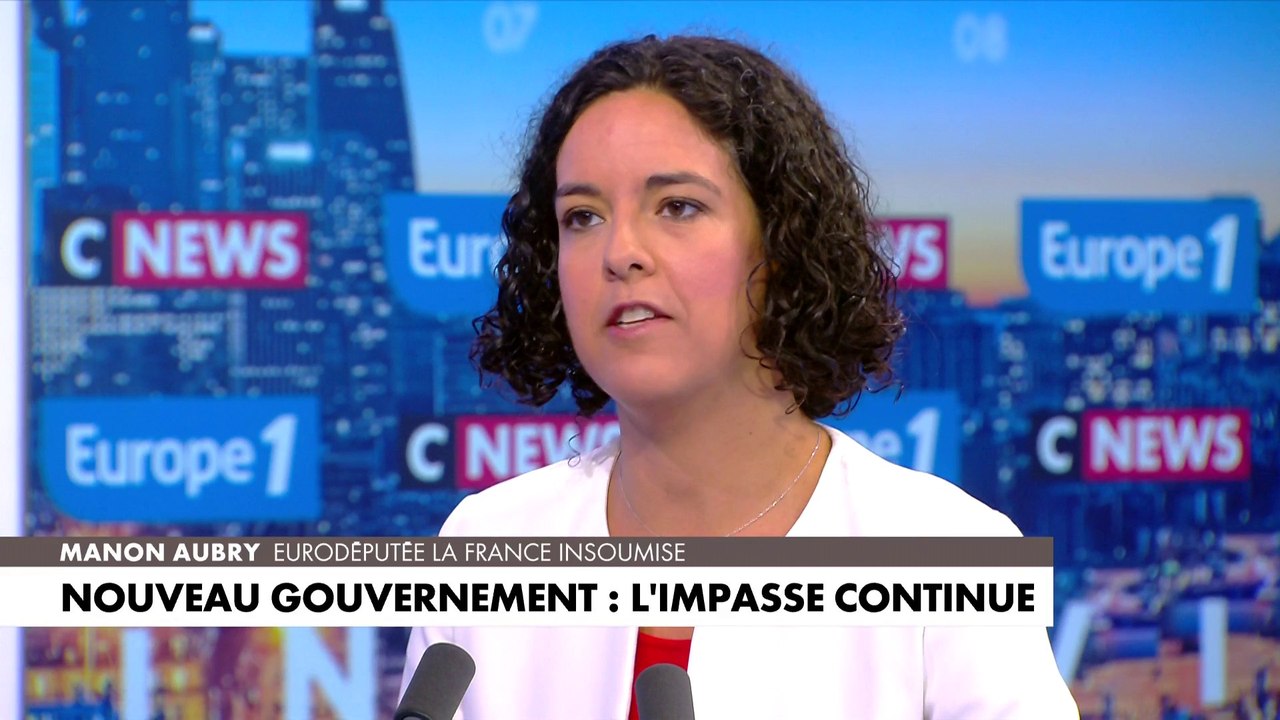Manon Aubry : «Le président de la République veut une cohabitation avec lui-même ? Pardon, mais dans une démocratie, ce sont les urnes qui parlent»