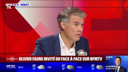 Olivier Faure: "Nous censurerons toute forme de continuité avec le macronisme"