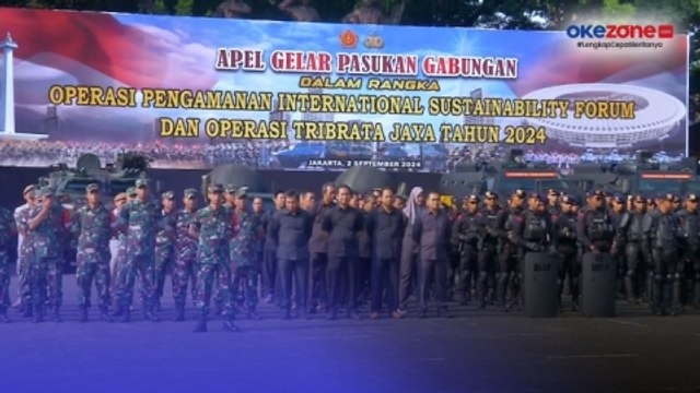 TNI-Polri Kerahkan 9.030 Personel Kawal Pengamanan Kedatangan Paus Fransiskus