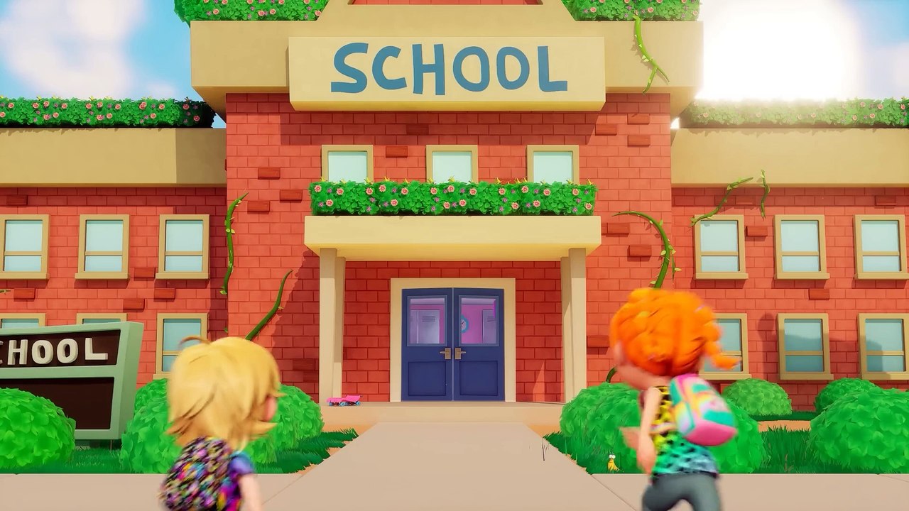 FiRST DAY of SCHOOL!! with Adley & Niko!  Cartoon Dad is A+ Teacher and NEON RAiNBOW Back to School