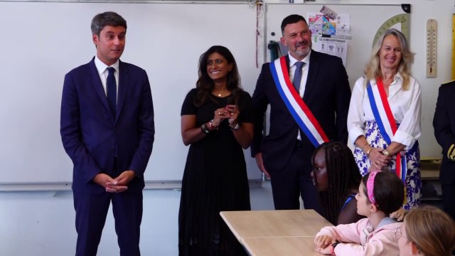 Est-ce que vous savez qui sera le Premier ministre? : Gabriel Attal interrogé en pleine rentrée par des élèves de primaire