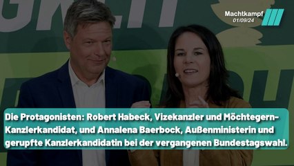 Grüne Kanzlerkandidatur und der interne Machtstreit