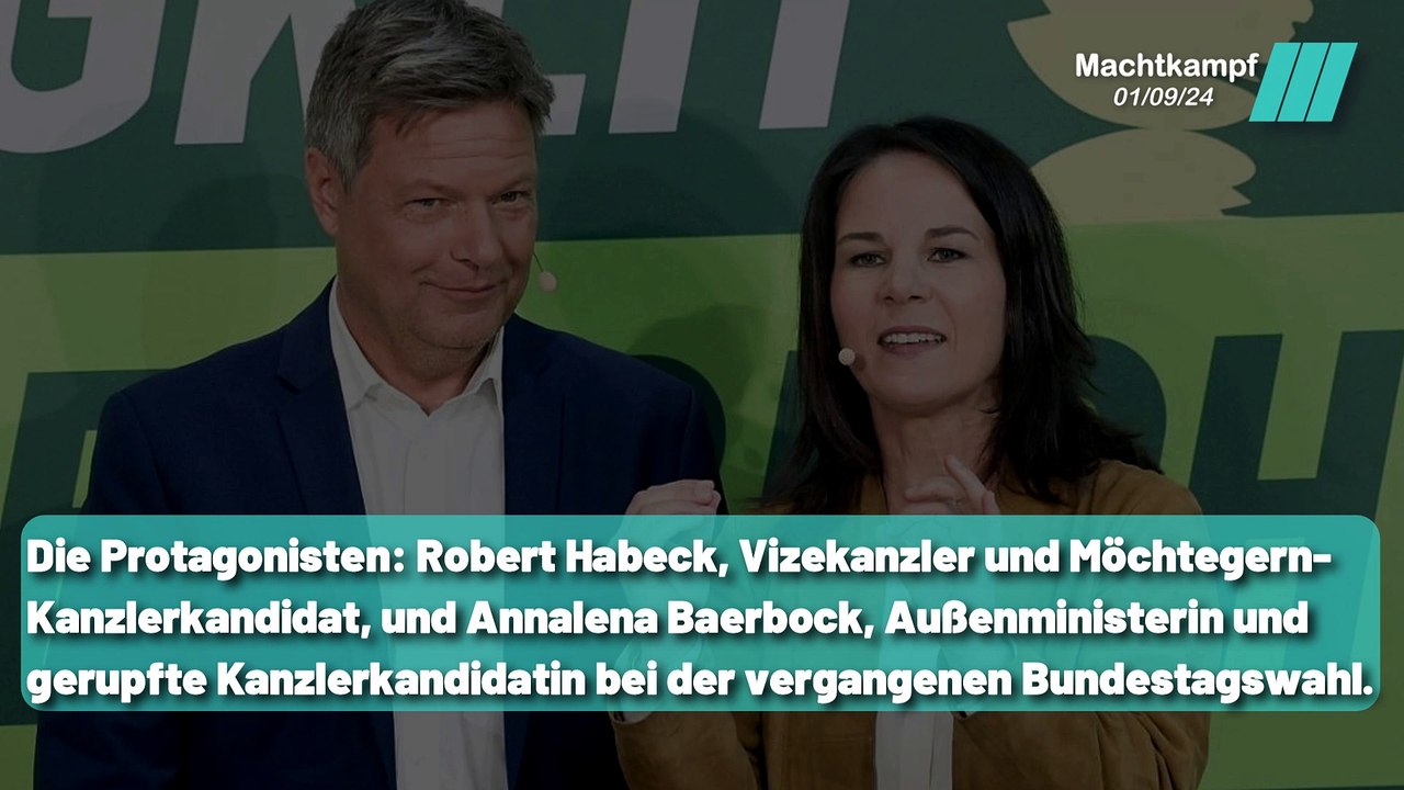 Grüne Kanzlerkandidatur und der interne Machtstreit