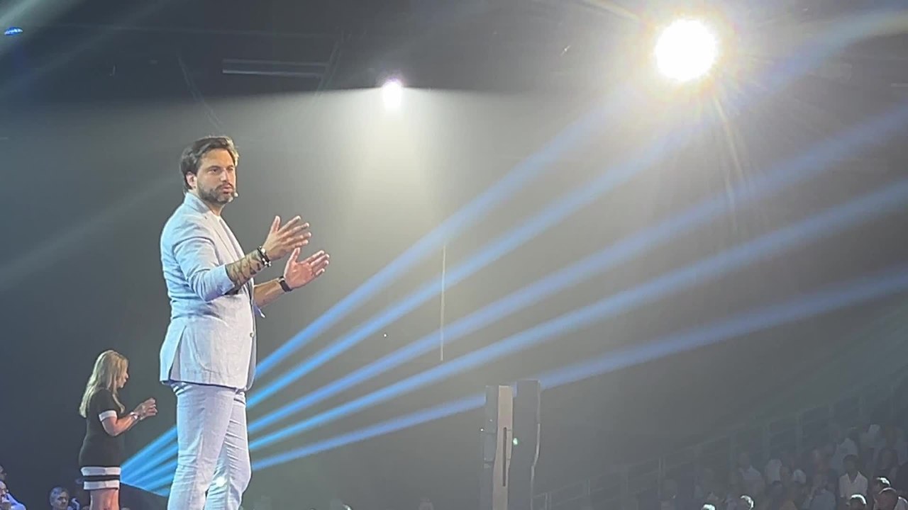 Georges-Louis Bouchez lance à Ciney la campagne du MR pour les élections communales et provinciales