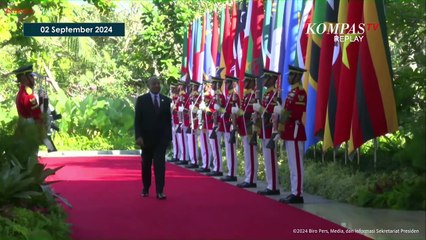 Momen Jokowi Salaman dan Foto Bersama 7 Delegasi IAF di Bali
